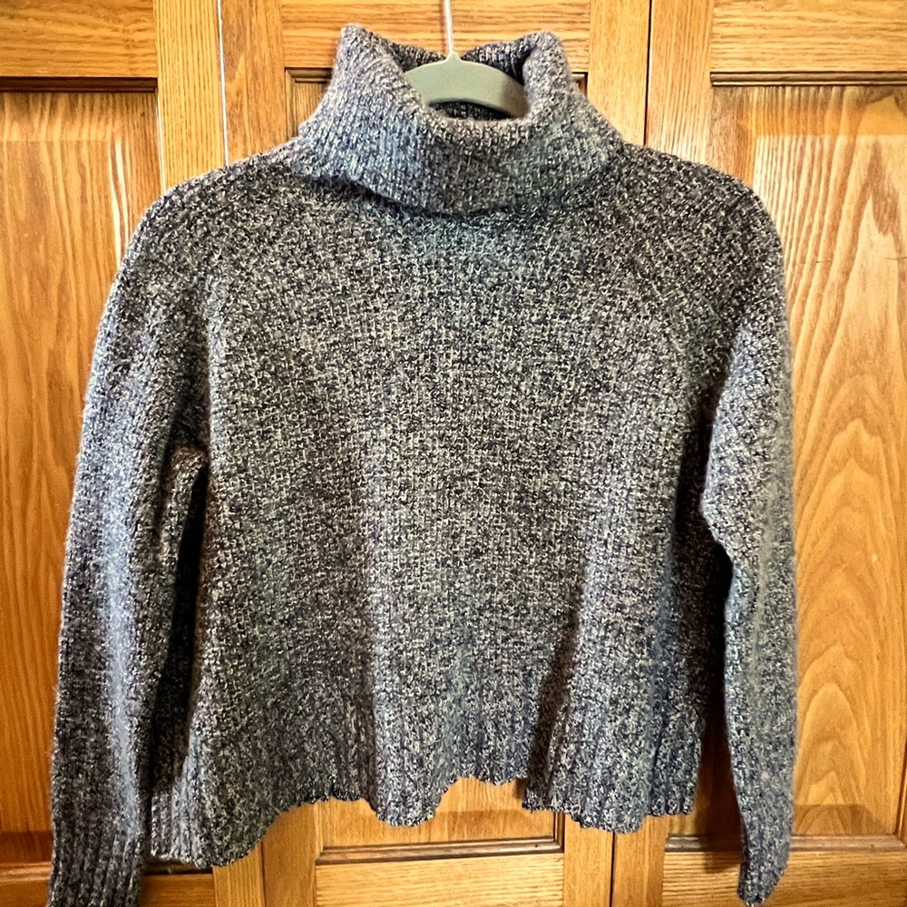 Madewell Turtleneck Waffle Knit Sweater